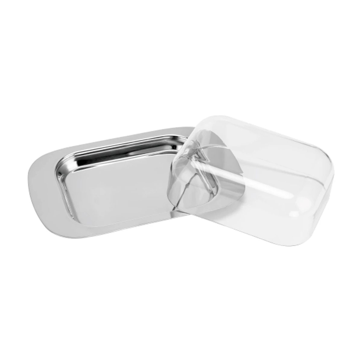 Butter Dish W/ PP Lid — 2 sizes