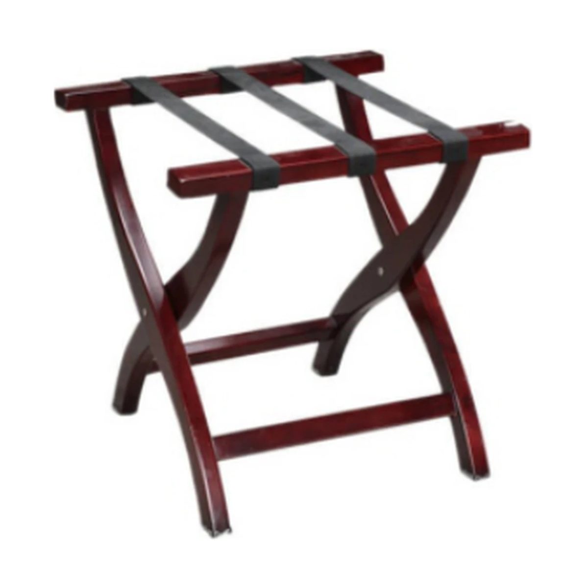 Wooden Luggage Rack with Tray Stand