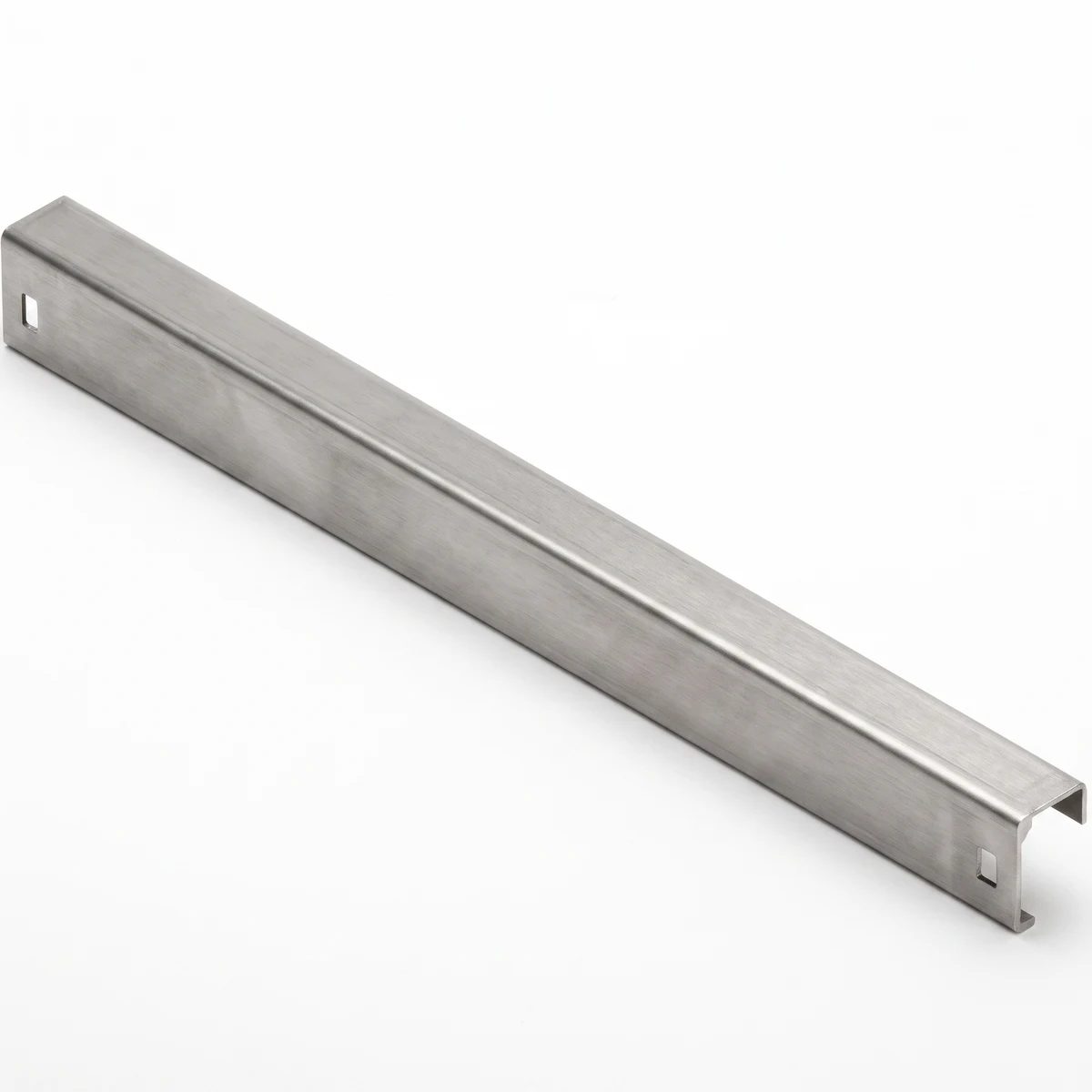 Stainless Steel Wire Shelving Support Rail — 3 sizes