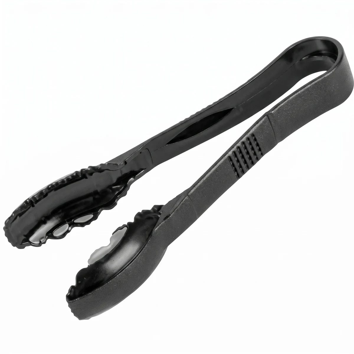 Polycarbonate Tongs Black — 3 sizes