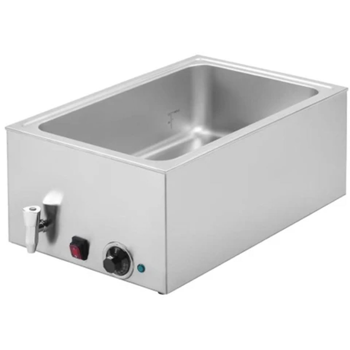 Countertop Bain-Marie with Drain Tap — 2 sizes