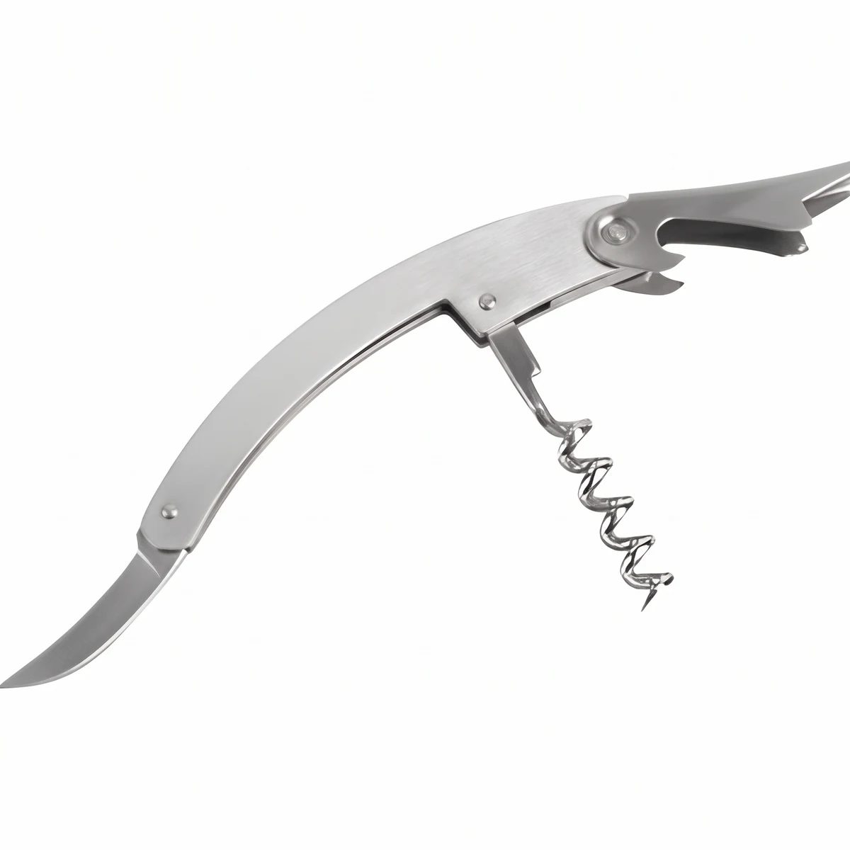 Waiter's Corkscrew, Stainless Steel