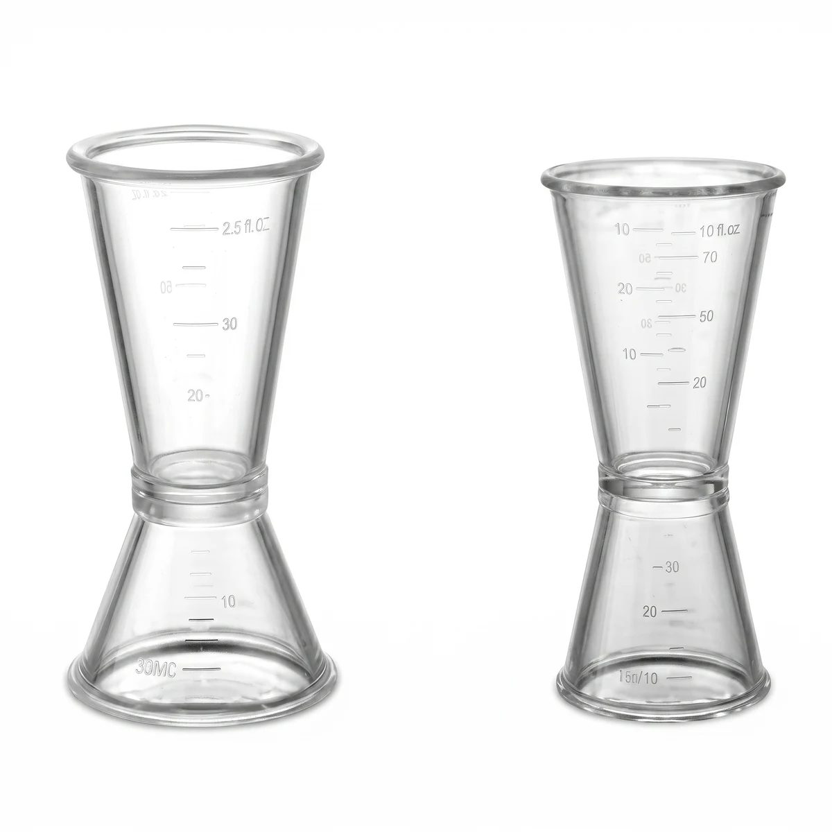 Polycarbonate Jigger — 2 sizes
