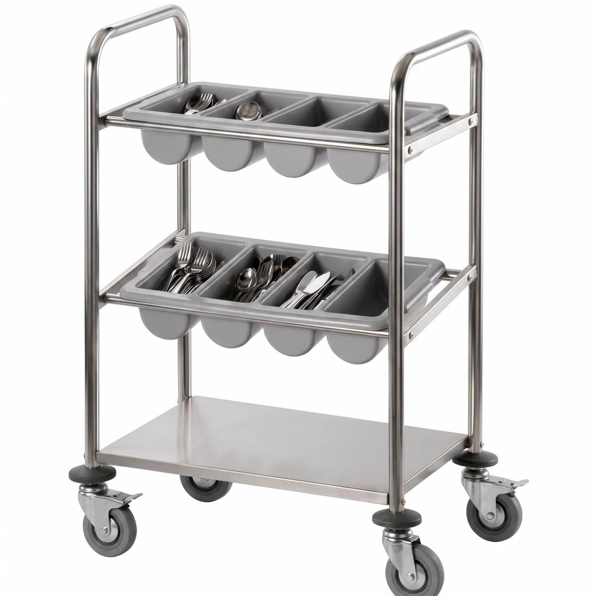 Cutlery Trolley INC 2 PP Dishes