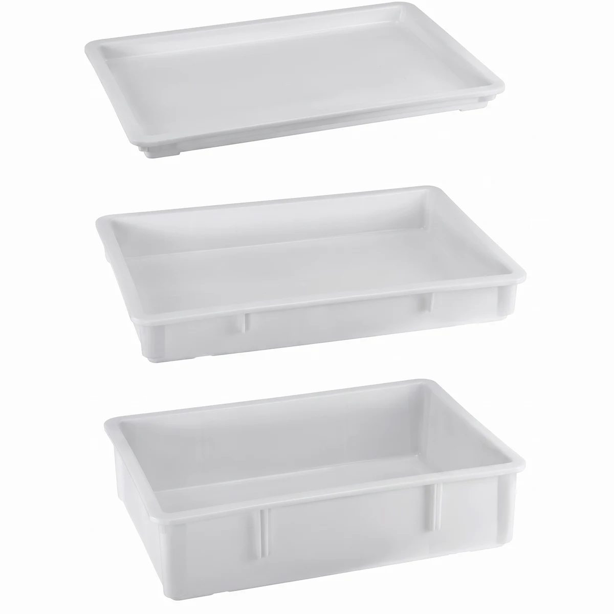 Stackable Plastic Dough Proofing Box — 3 sizes