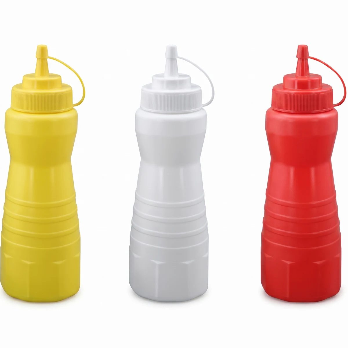 Polyethylene Sauce Squeeze Bottle — 3 sizes