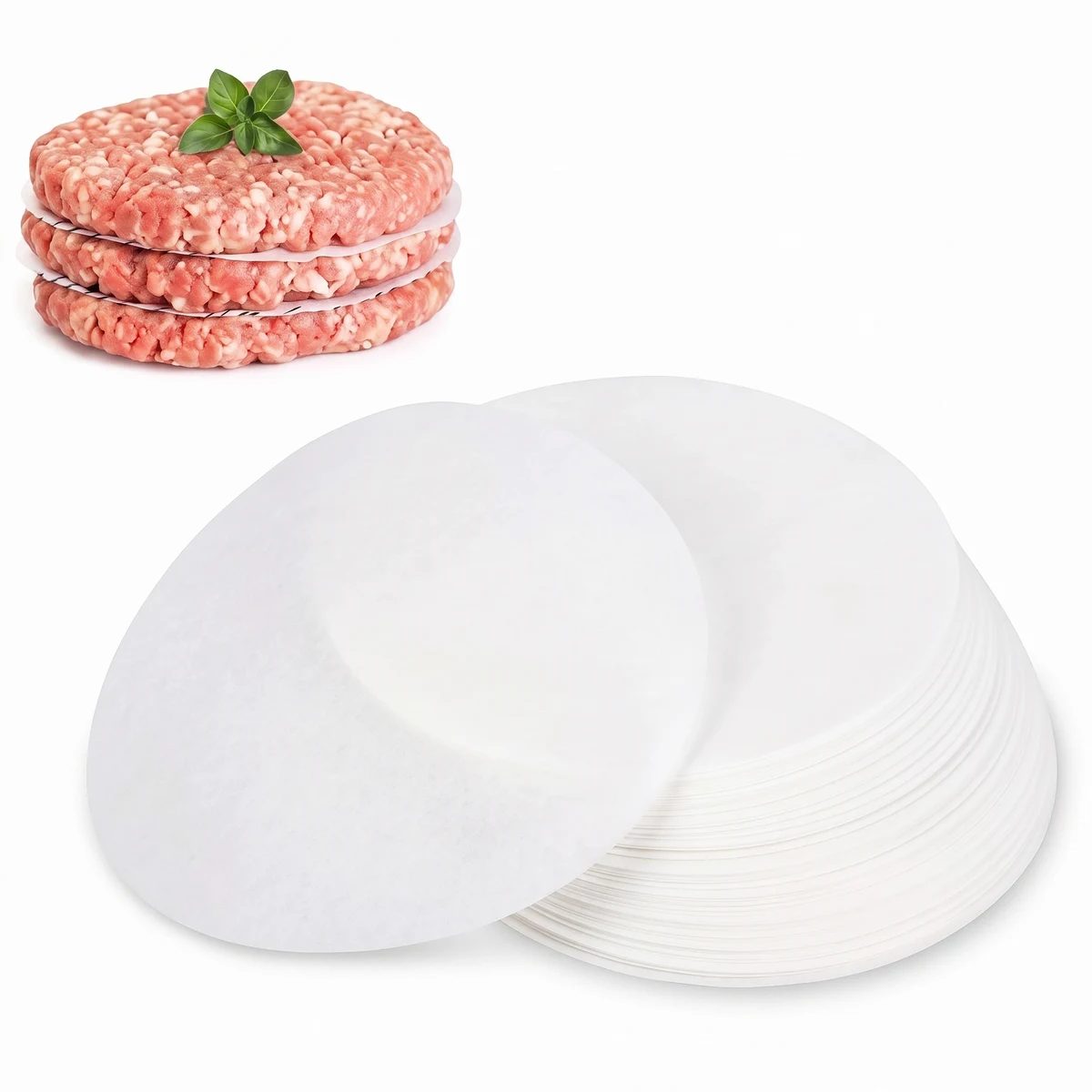 Wax Paper 4 Inch 500 Sheets — 2 sizes