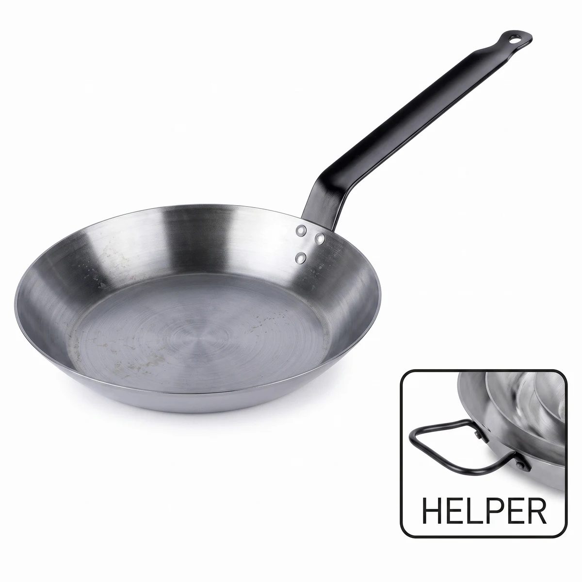 Carbon Steel Fry Pan — 4 sizes