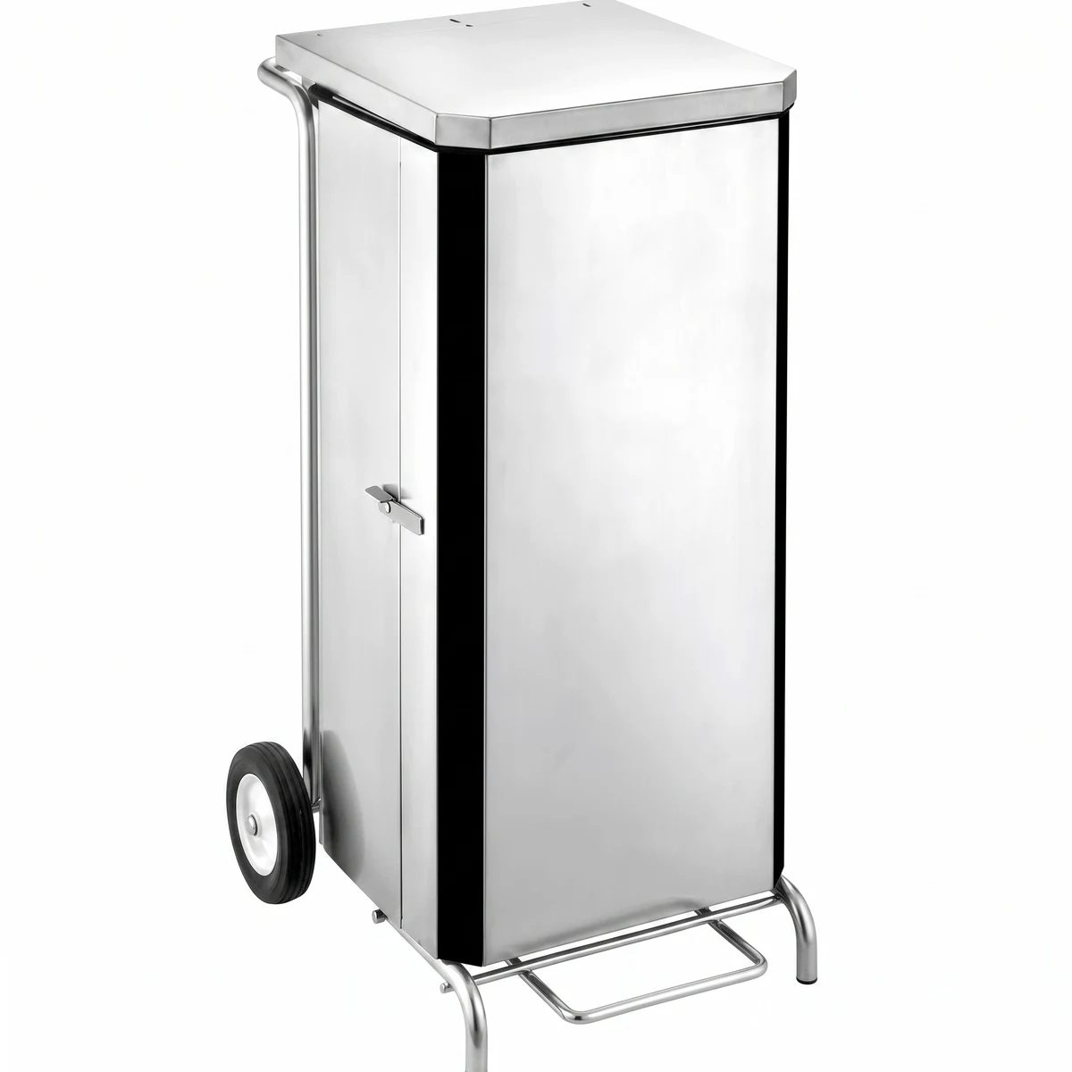 Mobile Waste Bin with Pedal 100L