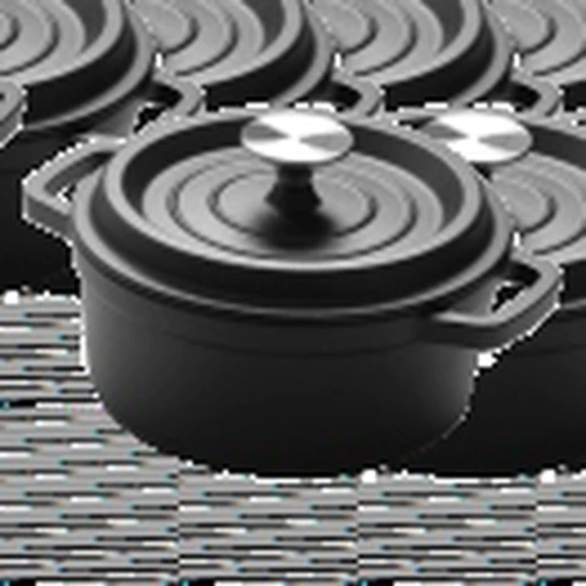 Enameled Cast Iron Casserole — 4 sizes