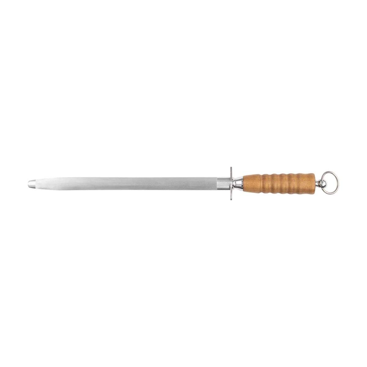Sharpening Steel 35.5cm Natural Wood Handle