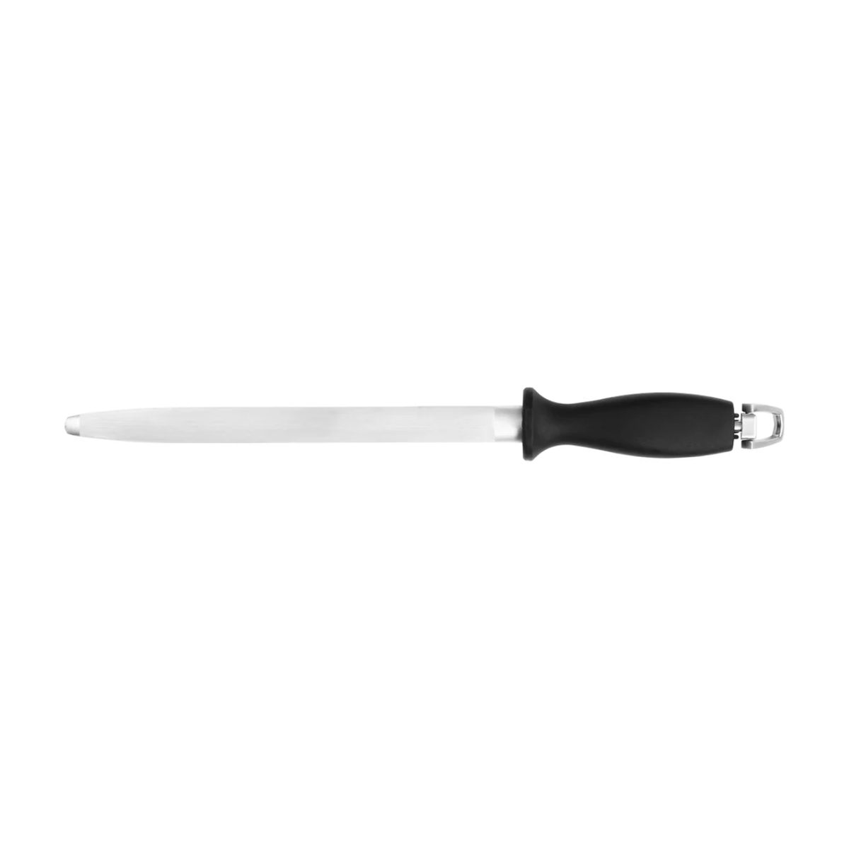 Sharpening Steel 25.4cm Black Plastic Handle
