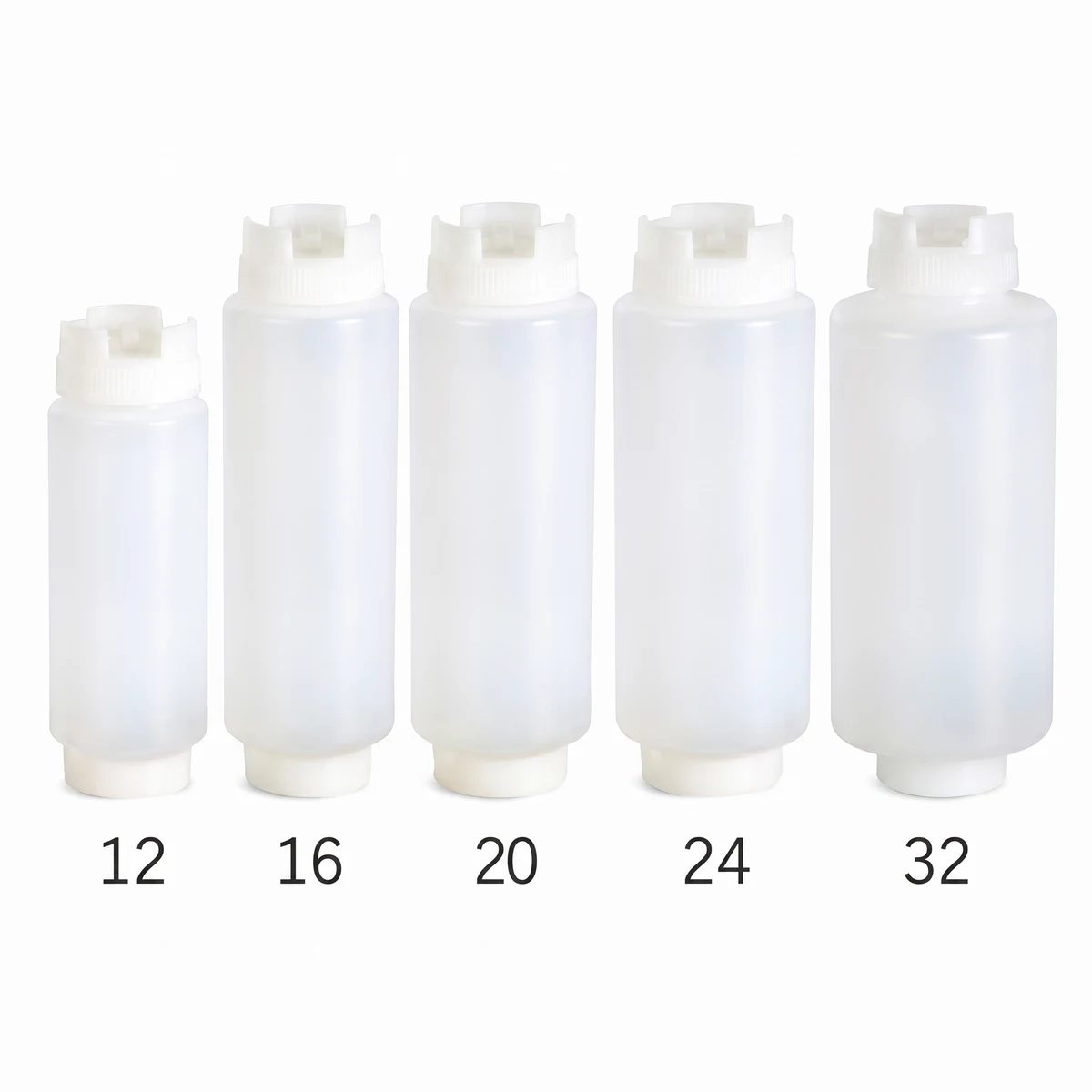 Squeeze Bottle — 5 sizes