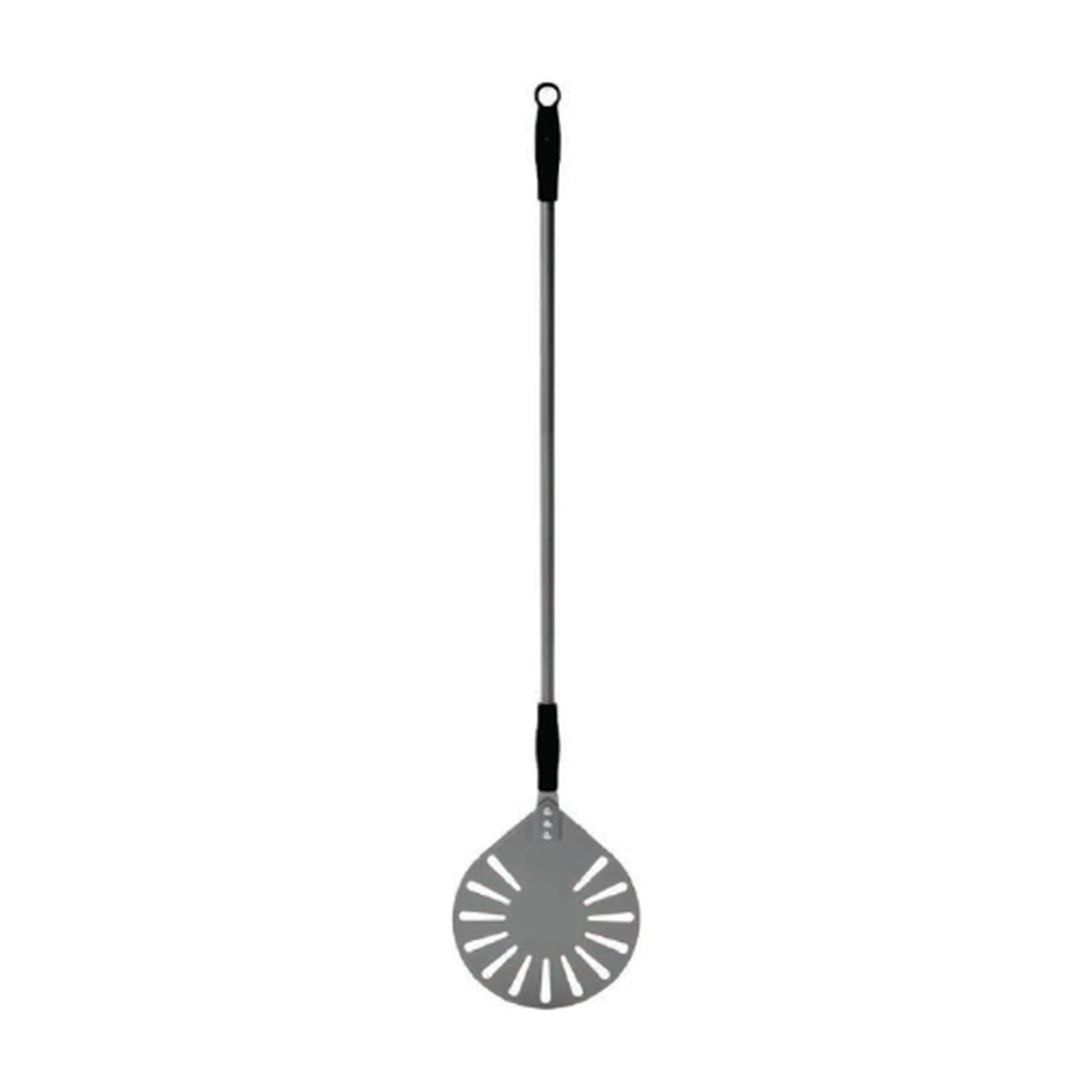 Perforated Pizza Peel Round 23cm Plate 120cm Handle