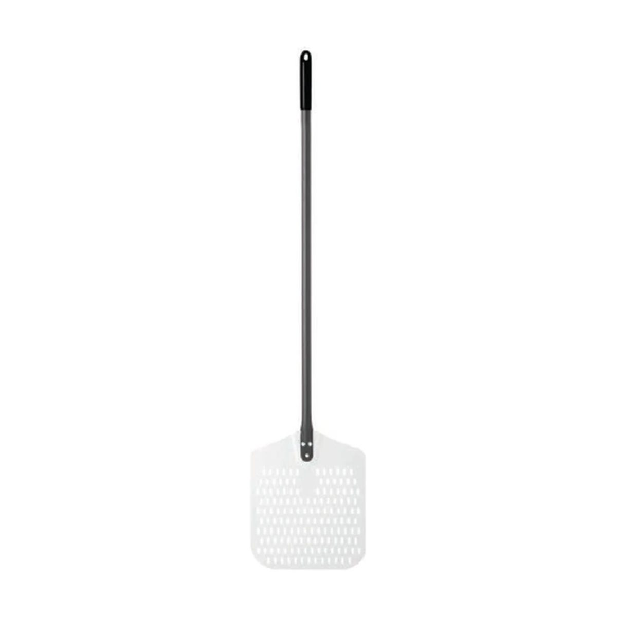 Perforated Square Pizza Peel, Anodized Aluminum — 2 sizes