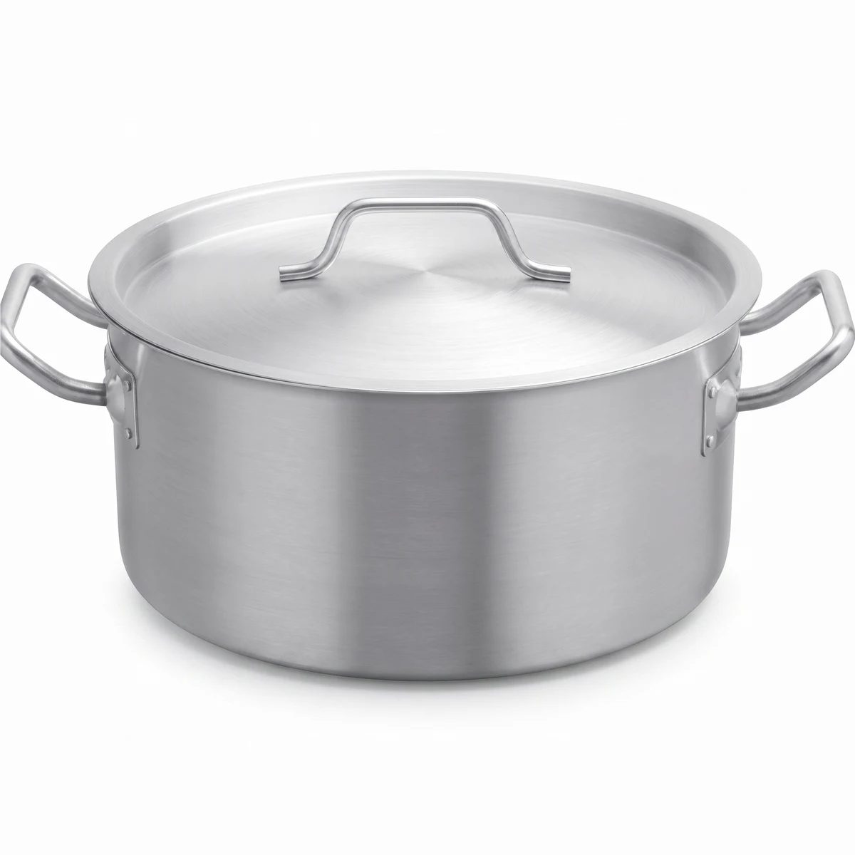 Stainless Steel Low Stock Pot — 6 sizes
