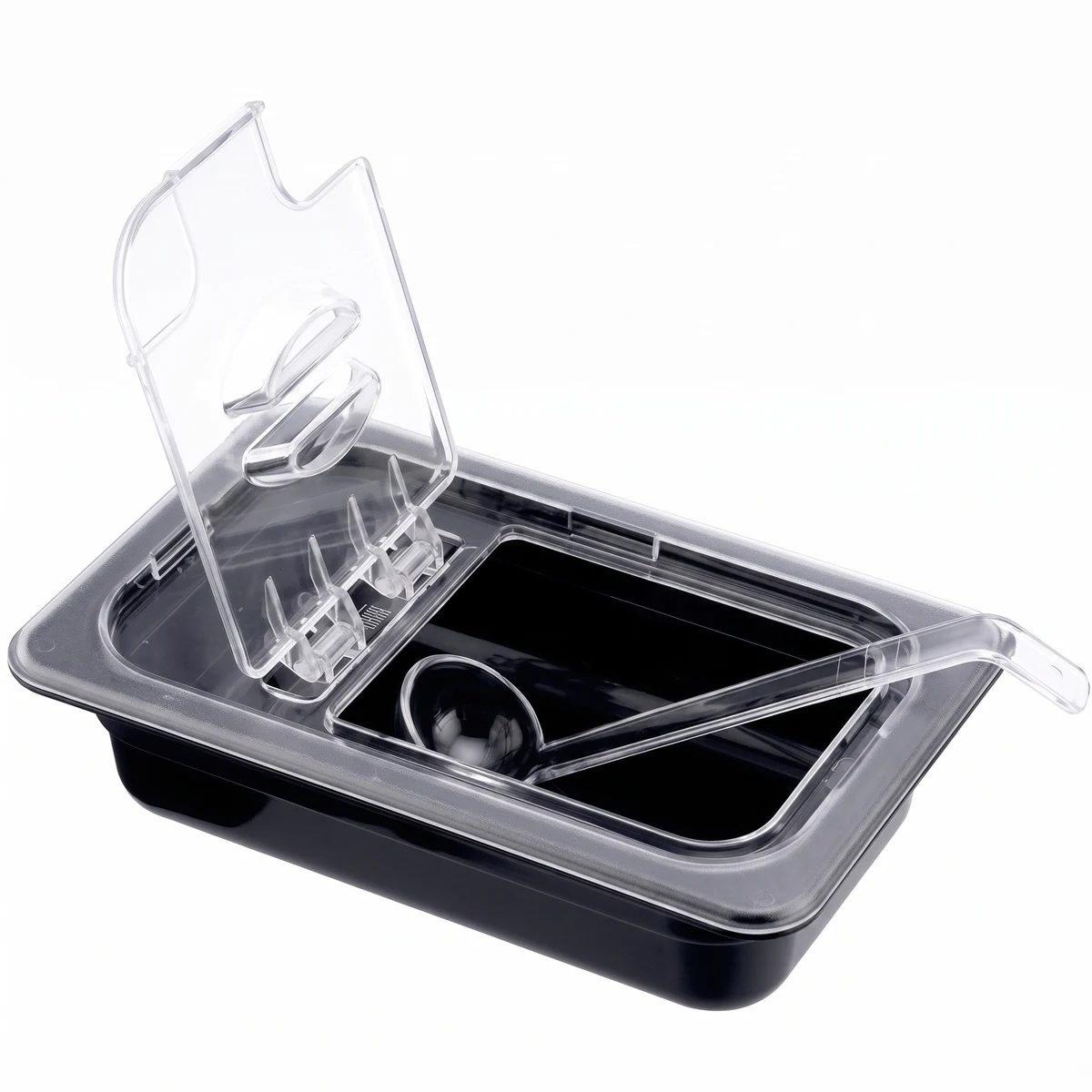 Black Polypropylene Gastronorm Container 1/1 — 4 sizes