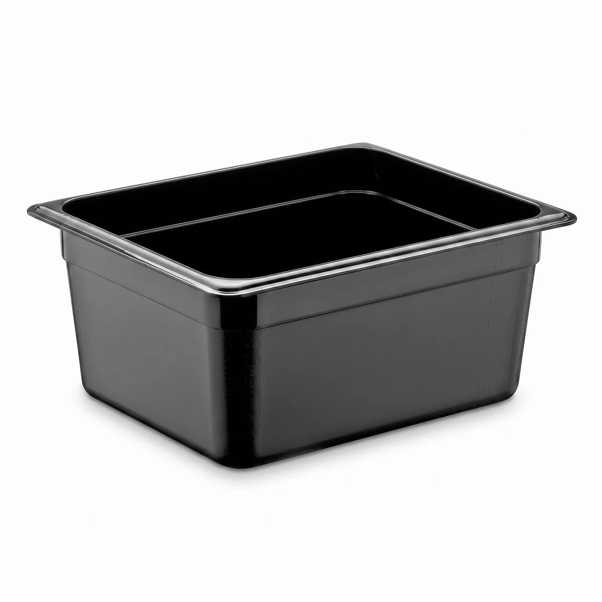 Black Polypropylene Gastronorm Container 1/2 — 4 sizes