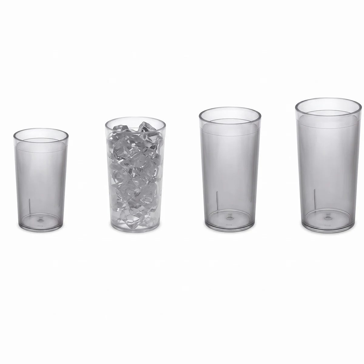Polycarbonate Drink Tumblers Frosted — 4 sizes