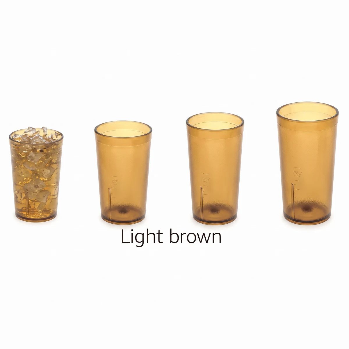 Polycarbonate Drink Tumblers Frosted — 4 sizes