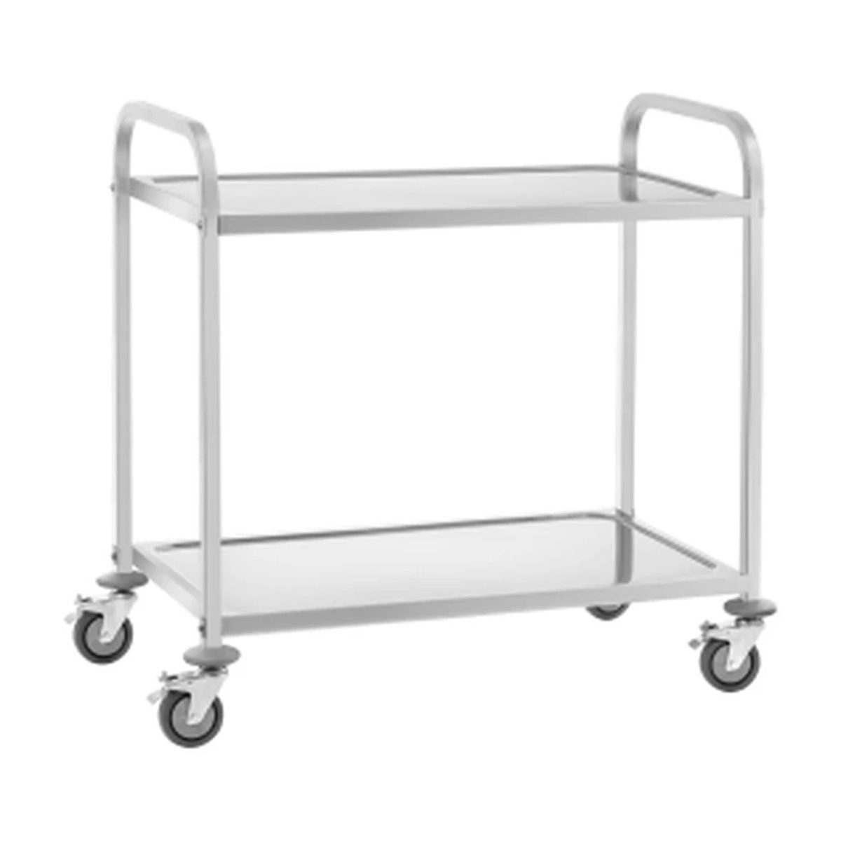 Square Tube Trolley 2 Tiers — 3 sizes