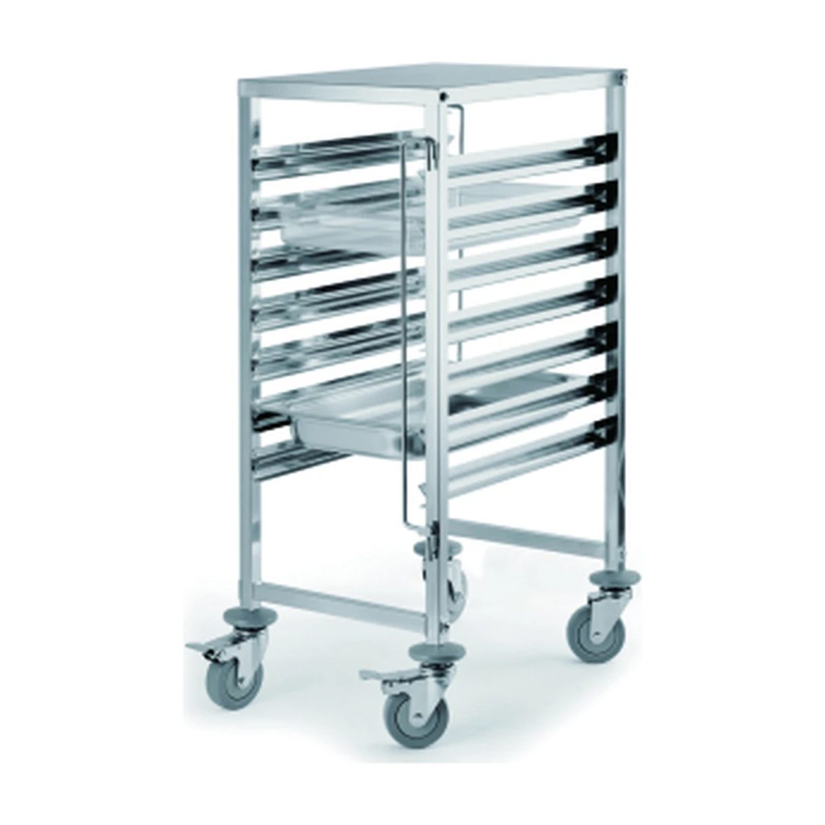 GN Pan Rack Trolley with Flat Top