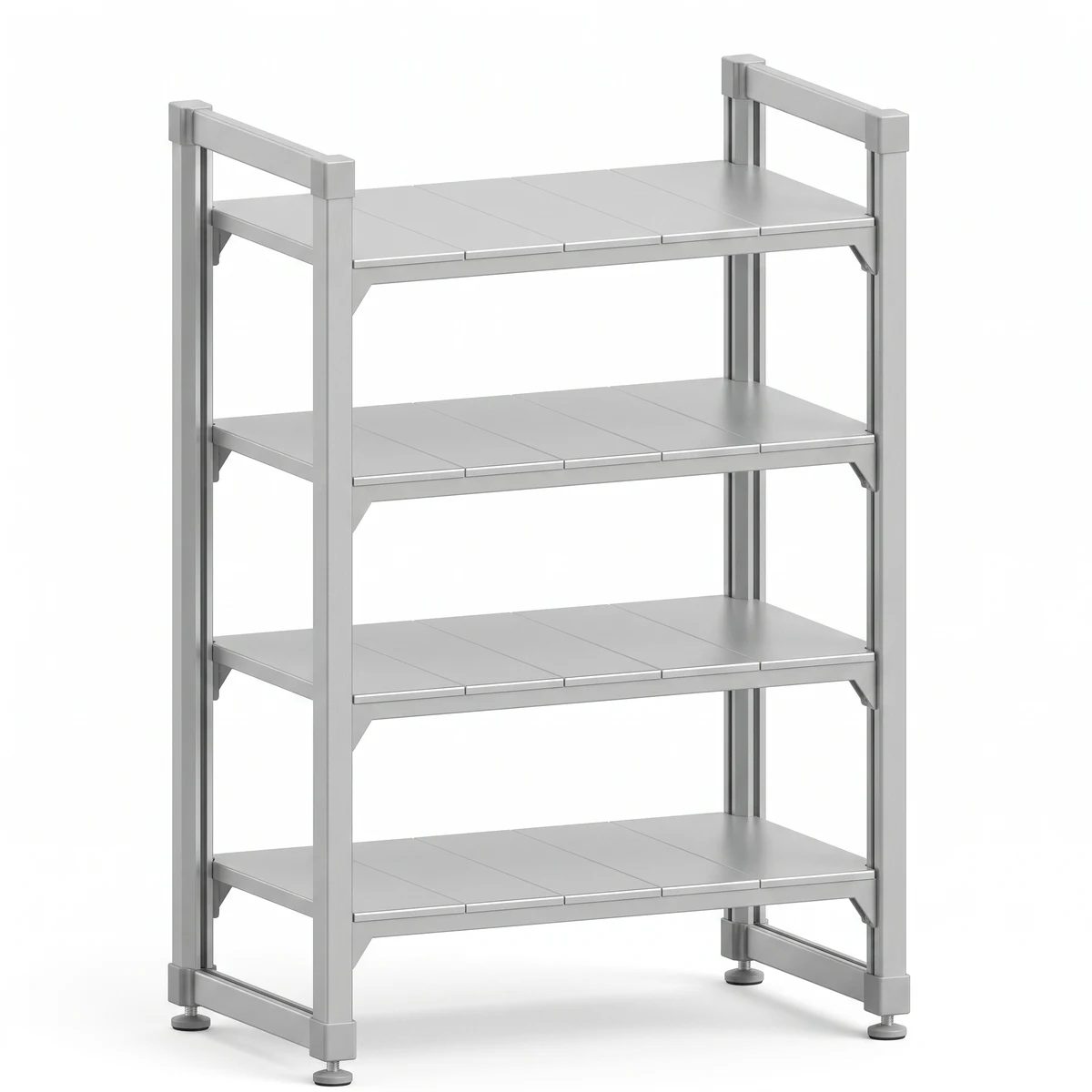 Four Tier Modular Shelving Unit — 32 sizes