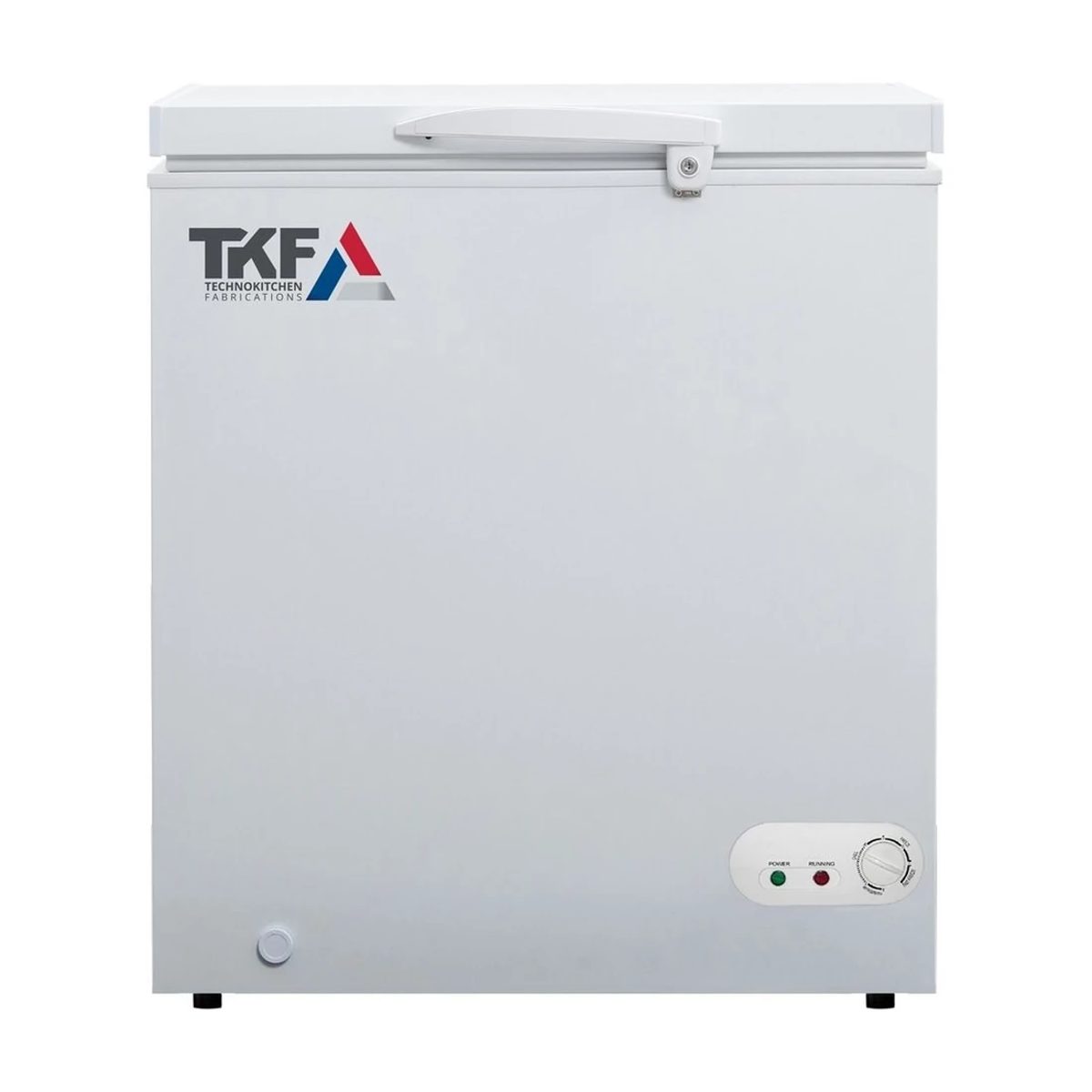 Chest Freezer Single Solid Door with Basket