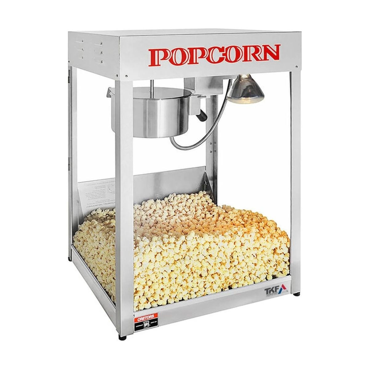 Electric Popcorn Machine 8oz S/S Body 1.3KW