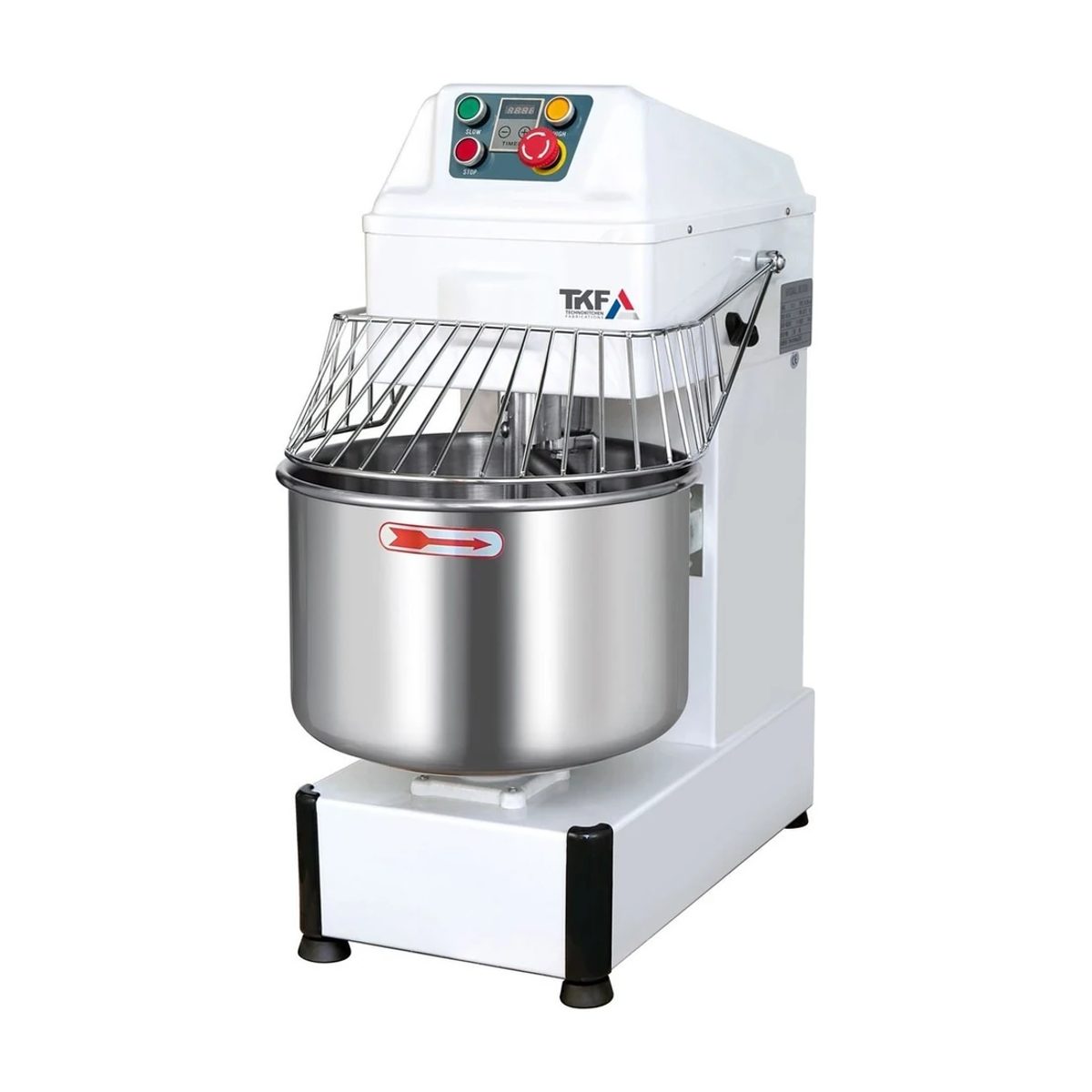 Spiral Dough Mixer 54L 20kg Flour Capacity