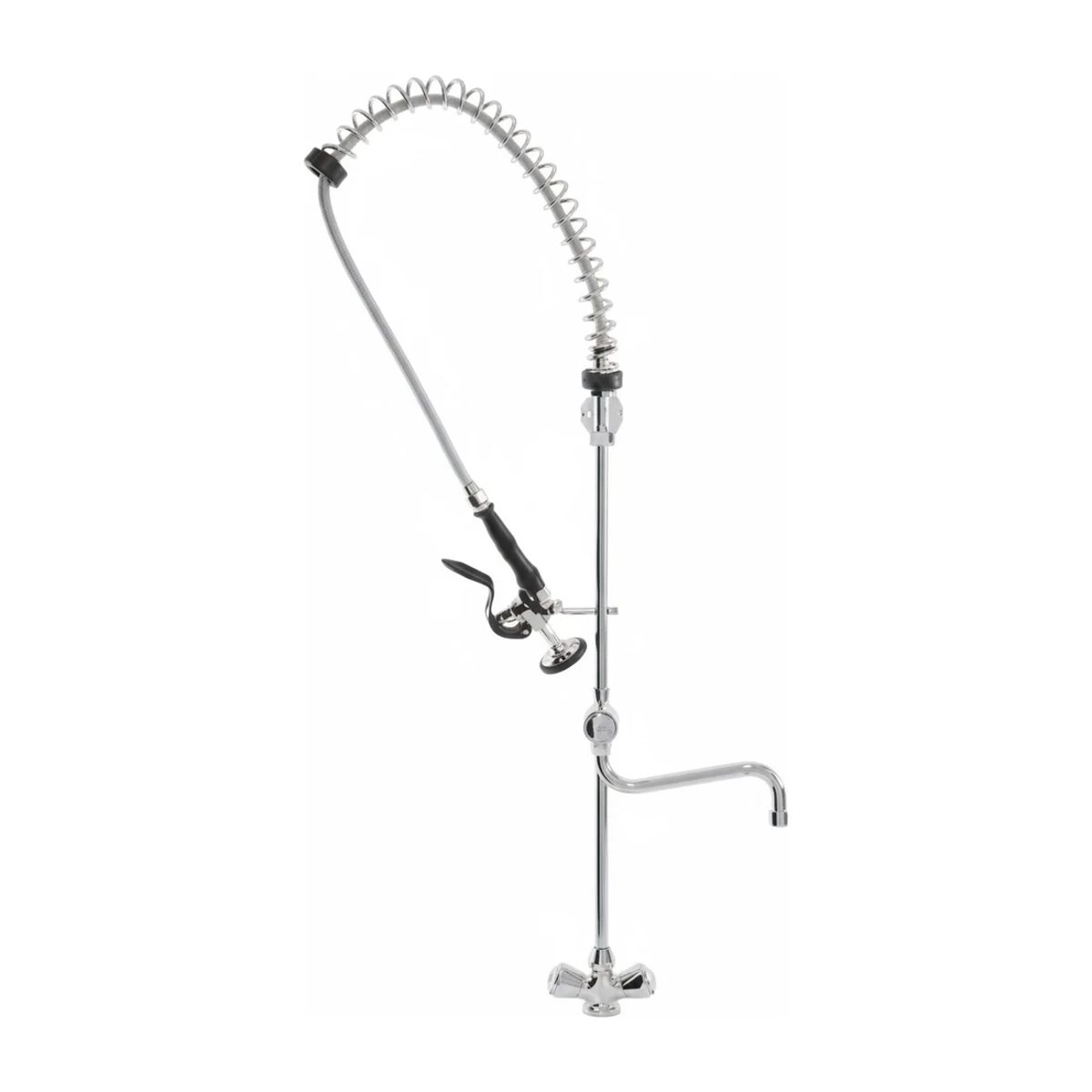 Pre-rinse shower kit with mixer tap