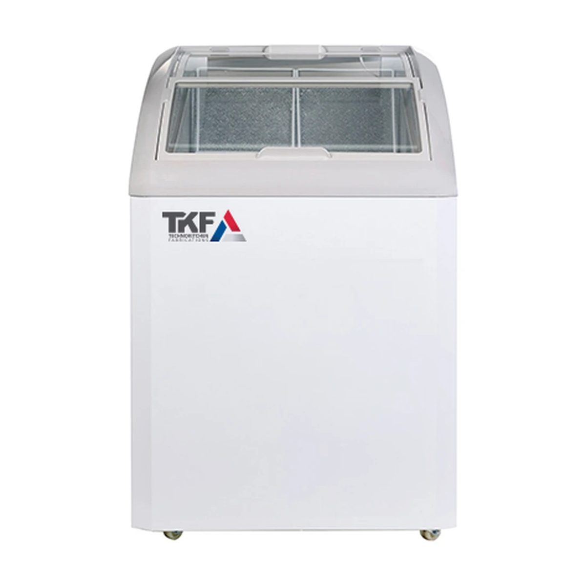 Curved Glass-Door Display Freezer 131L 61.5×67.5×83 cm