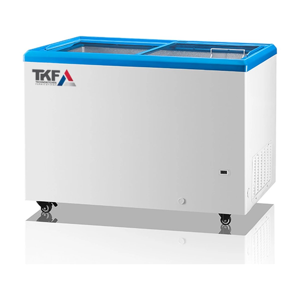Flat Glass-Door Display Freezer 359L 127.5×67.5×83 cm