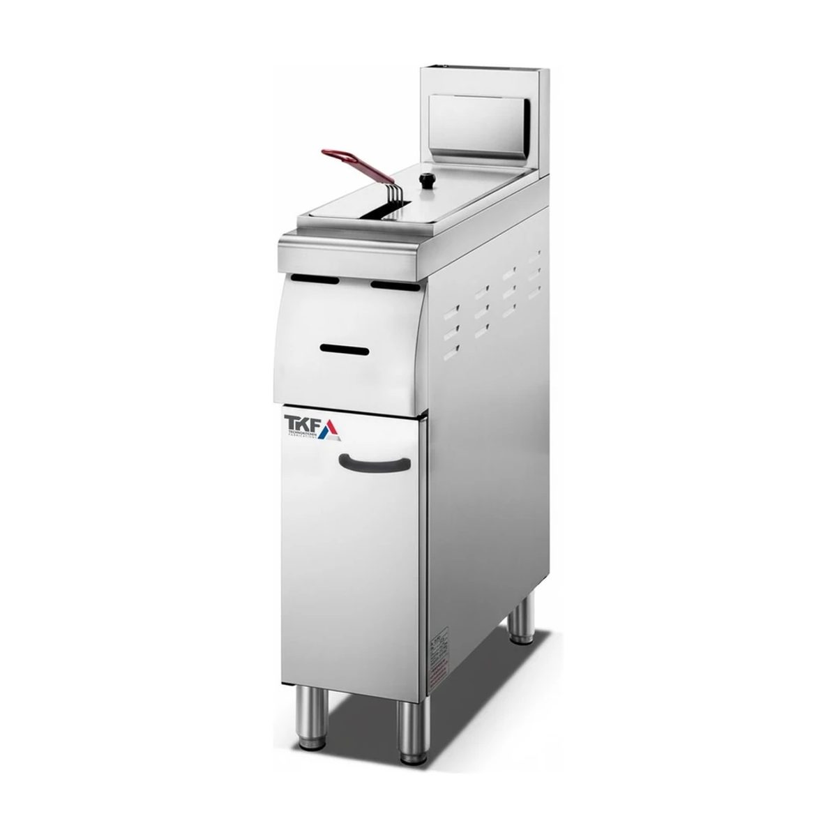 Upright Gas Fryer Single Bowl 18L — American Chef