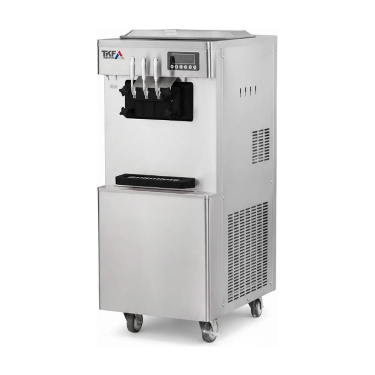 Free standing soft serve machine