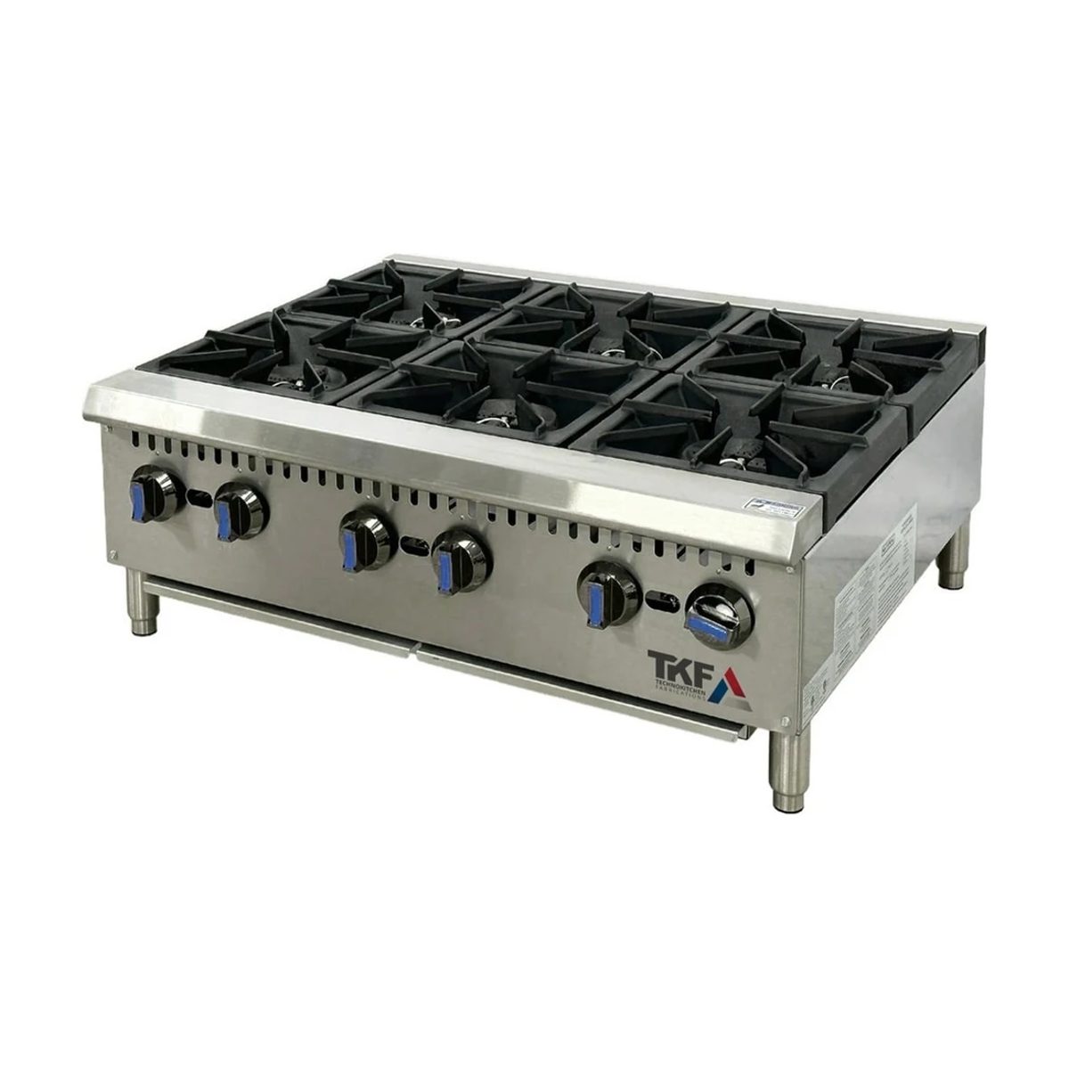 6-Burner Gas Stove Counter Model 90x77cm