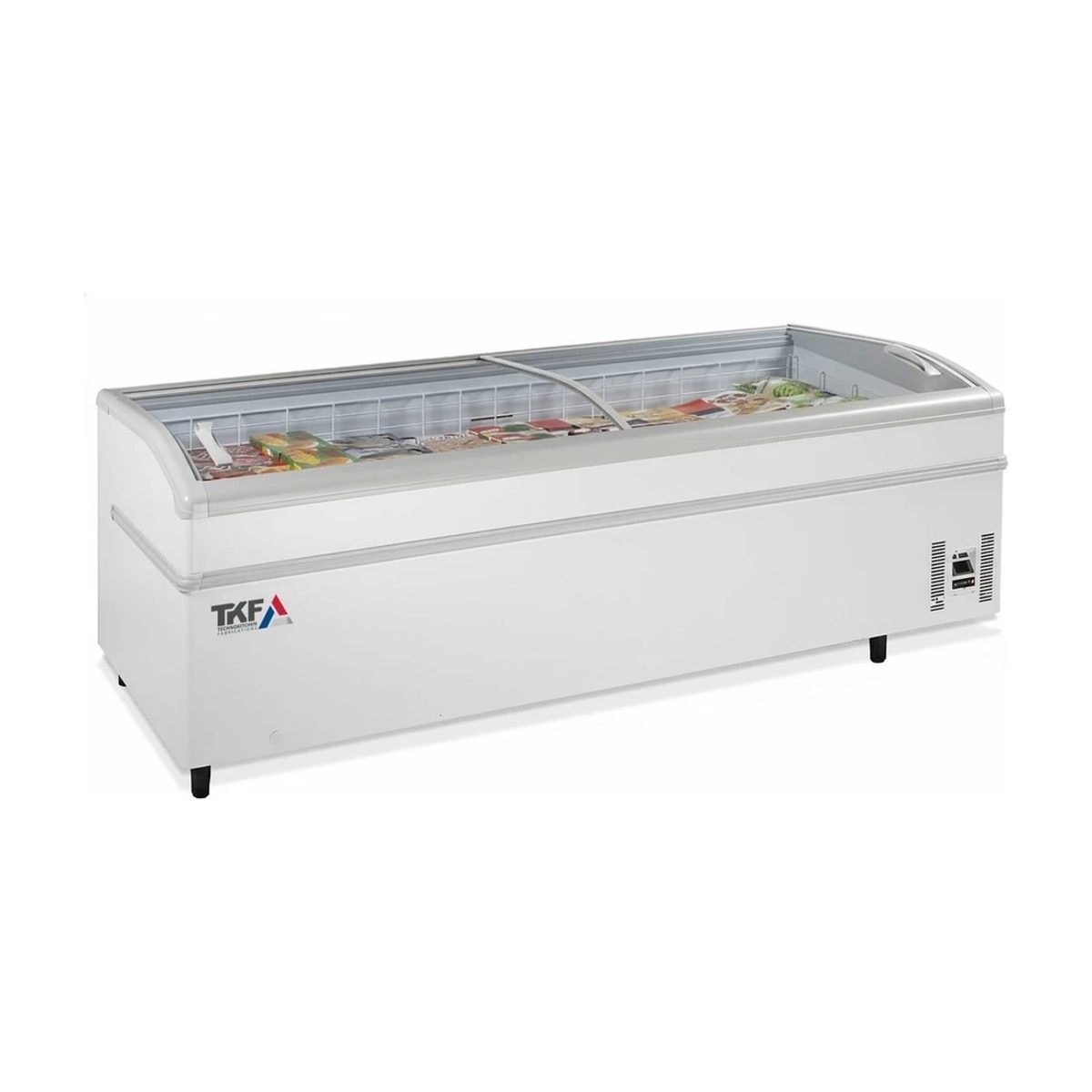 Supermarket Chest Freezer 2 Sliding Doors 200x90cm