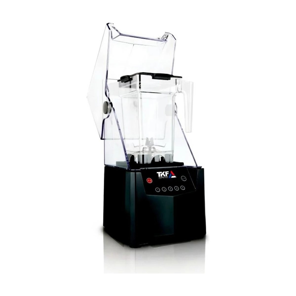 Silent Commercial Blender 1.25L, 5 Speeds, S/S Gears