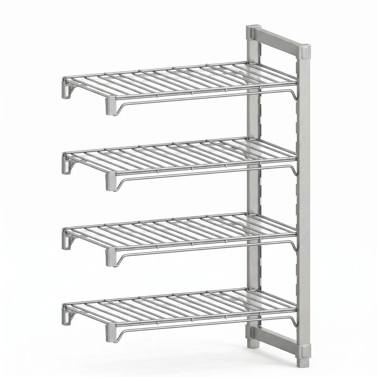 Wall Mounted Wire Shelving Unit — 96 sizes