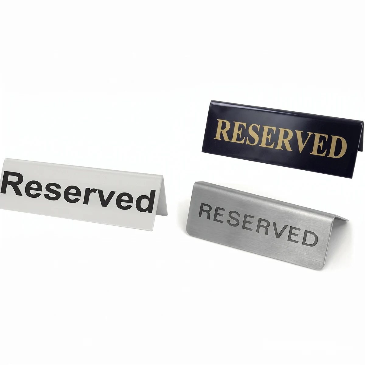 Table Sign — 3 sizes
