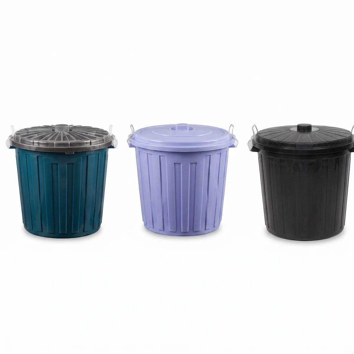 Waste Bin with Lid — 3 sizes