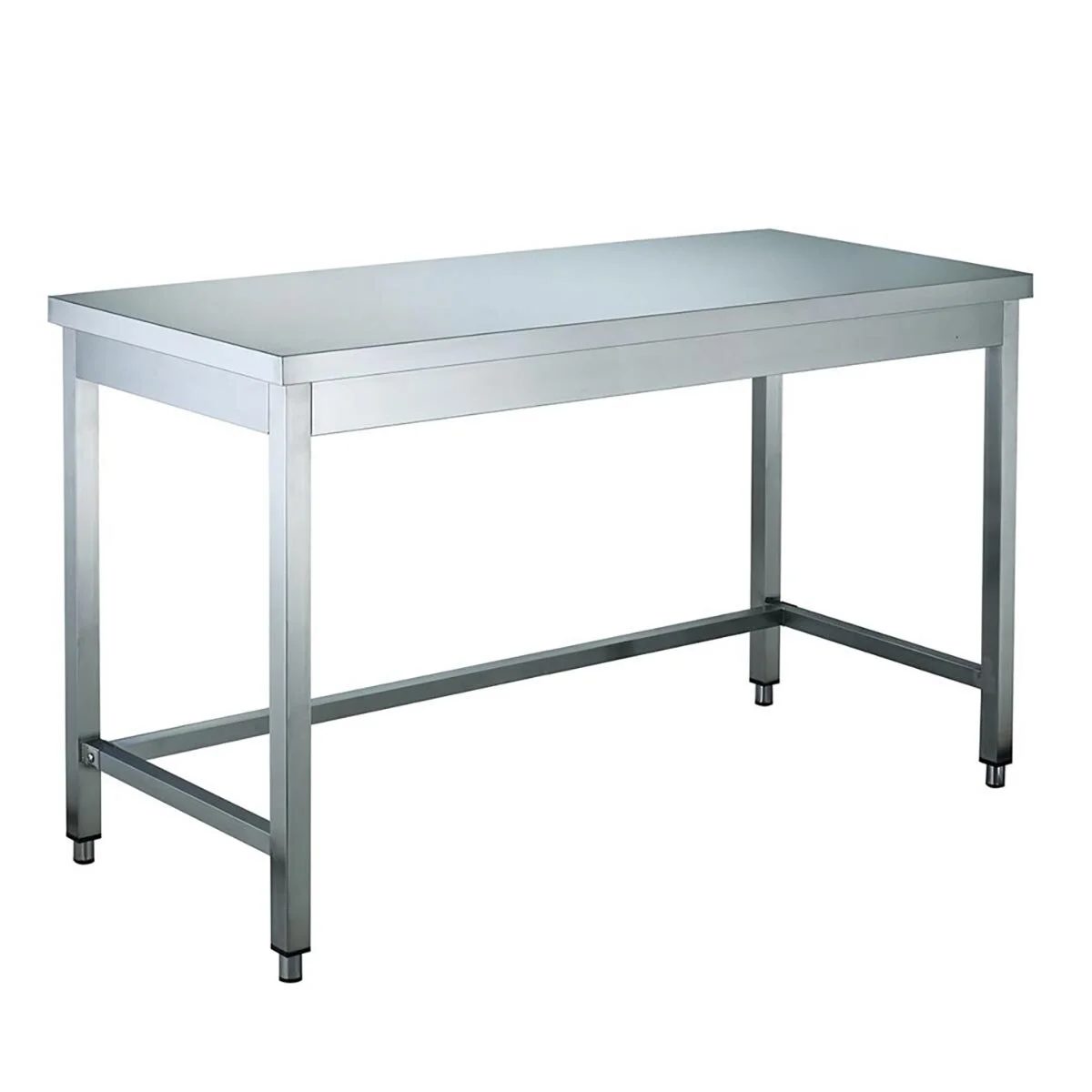 S/S Working Table with 3-Side Cross Bracing 180x70cm