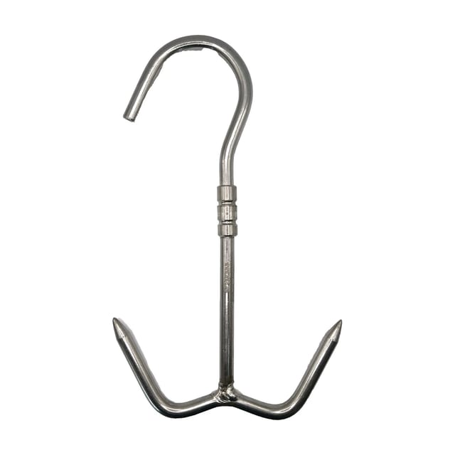 Swivel Two-Holder Anchor Shaped Hook 26cm — Unknown