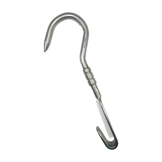 Sliding Inox Hook 28cm x 12mm