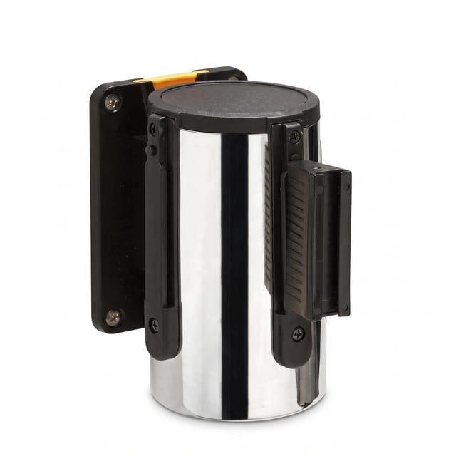 Wall Mounted Barrier Post with Bottom — 3 sizes