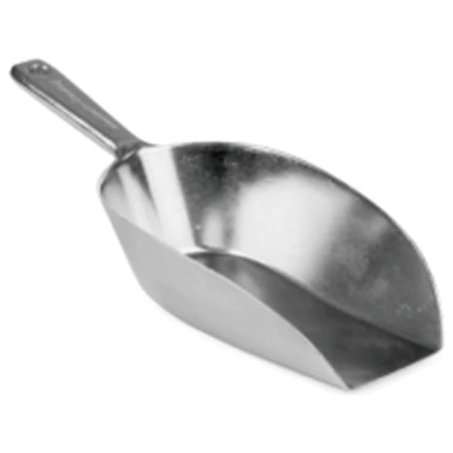 Aluminum Scoop, Heavy Duty — 9 sizes