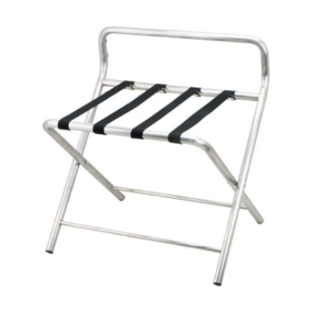 Collapsible Luggage Rack with Black Nylon Straps — 4 sizes