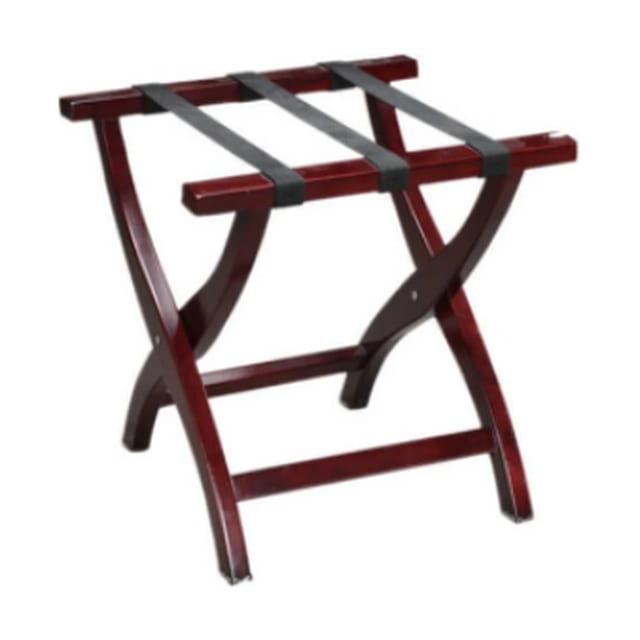 Wooden Luggage Rack with Tray Stand