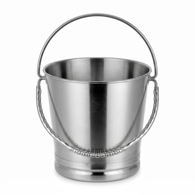 Stainless Steel Bucket 8L — 3 sizes