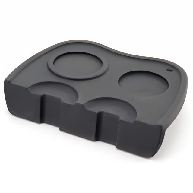 Coffee Tamper Mat Black/brown — 2 sizes